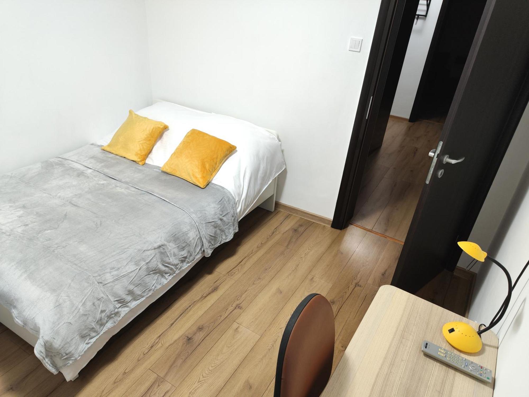 Platinum - Cu 3 Camere, 2 Dormitoare, 2 Bai, Bucatarie Complet Utilata, 2 Balcoane Apartment *