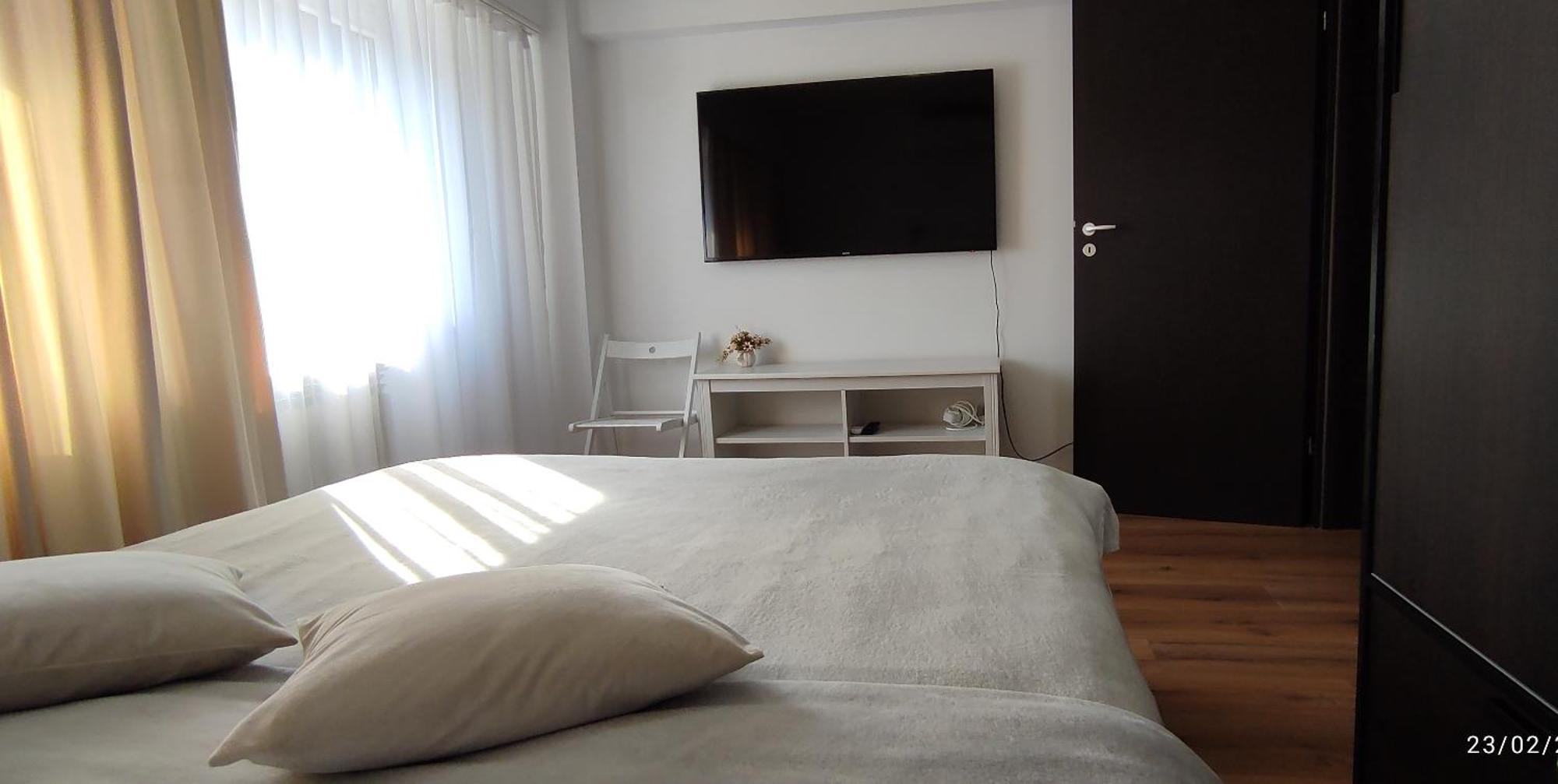 Platinum - Cu 3 Camere, 2 Dormitoare, 2 Bai, Bucatarie Complet Utilata, 2 Balcoane Apartment *